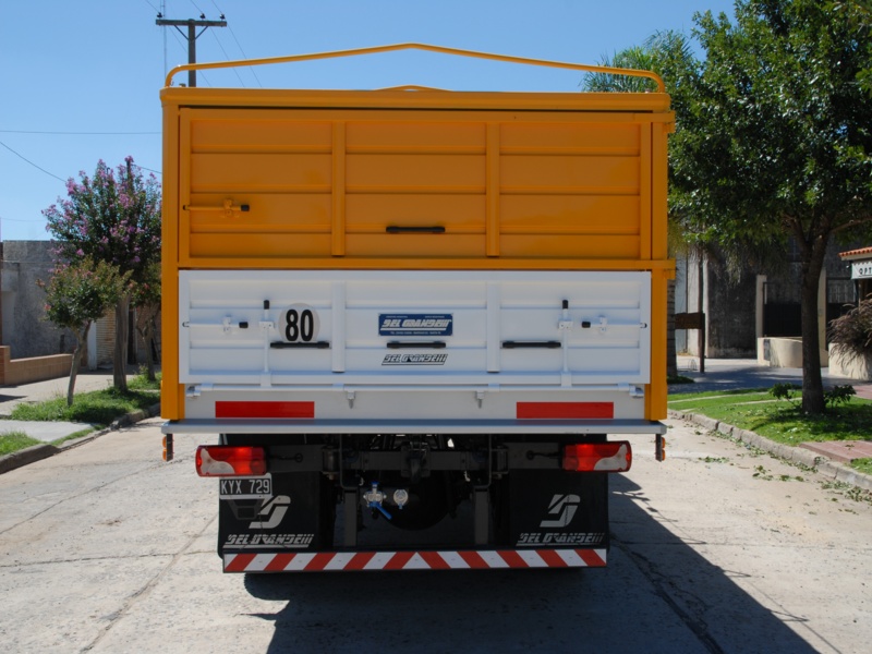 Detalle de carrocería para transporte